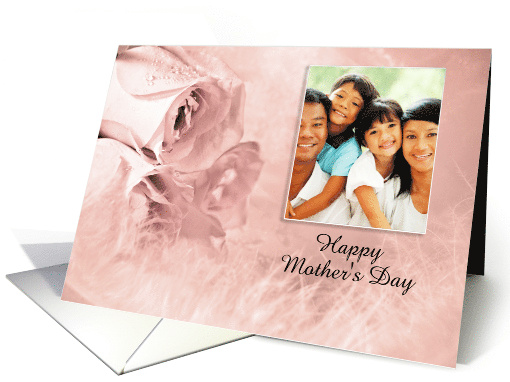 Pink Roses Mother's Day Photo card (854902)