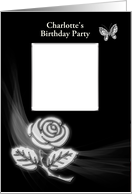 Birthday Party Invitation Add a Picture card