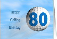 Age 80, Golfing...