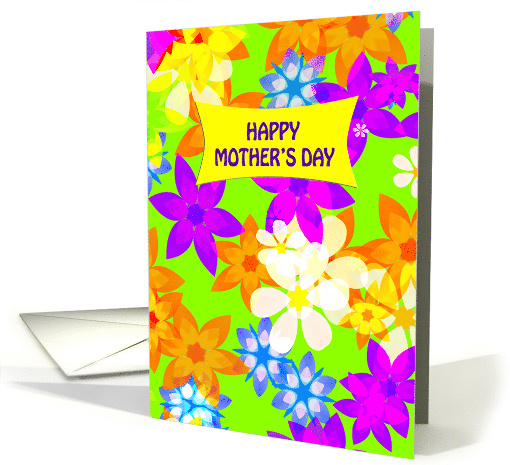 Fabulous Flowers Mother's Day card (921454)