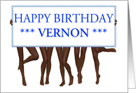 Add Any Name Sexy Birthday card