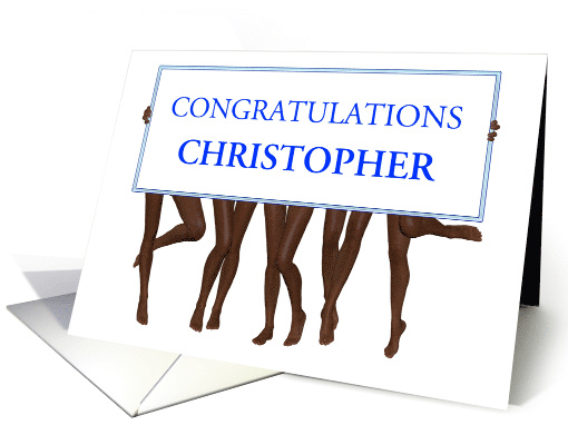 Add Any Name Sexy Congratulations card (922505)