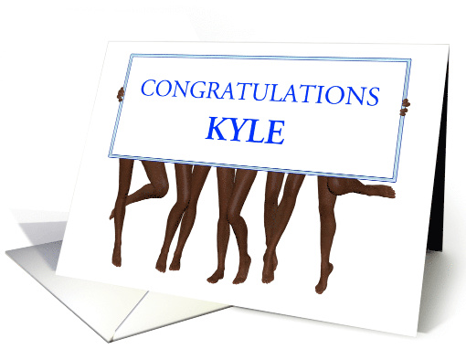 Add Any Name Sexy Congratulations card (922515)