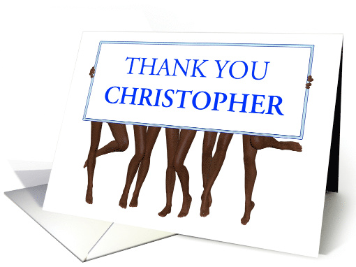 Add Any Name Thank You card (922540)