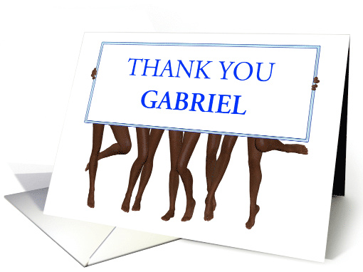 Add Any Name Thank You card (922545)