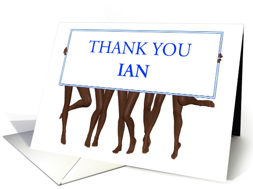 Add Any Name Thank You card (922547)