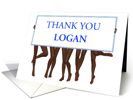 Add Any Name Thank You card (922550)