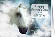 Father’s Day From All Of Us, with a Spirit Horse card