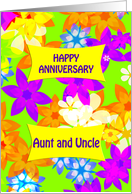 Anniversary Fabulous Flowers card