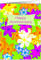 Anniversary Fabulous Flowers card