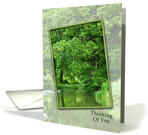 Thinking of You Tranquil River card (939415)