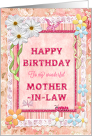 Mother-in-Law Birthday Craft Look card