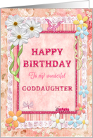 Goddaughter Birthday Craft Look card