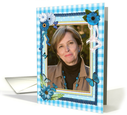 Birthday Photo Craft Look card (947552)
