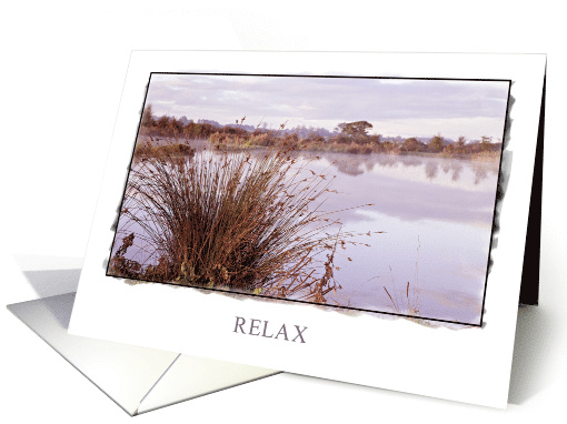 Relax, Dawn Landscape card (977639)