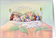 Angels On My Bed By Sharon Sharpe card