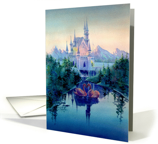 Romantic Castle By Sharon Sharpe
 card (197660)