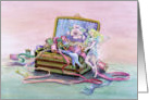 Sewing Box Faerie By Sharon Sharpe card