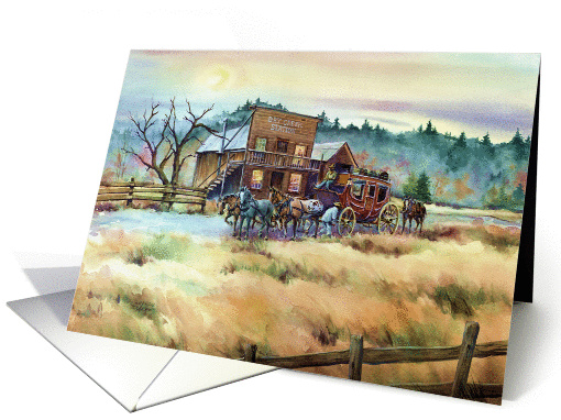 Dry Creek Station By Sharon Sharpe
 card (201266)