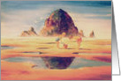 Haystack Rock By Sharon Sharpe card