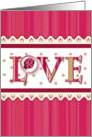 Love Bug Bubble card