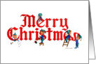 Merry Christmas Elves card