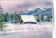 Winter Barn Merry...