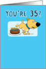 Funny 35th Birthday Card