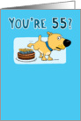 Funny 55th Birthday Card