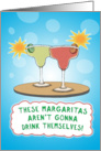 Funny Margaritas Birthday Card