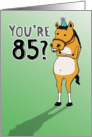 Funny 85th Birthday Card