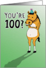 Funny 100th Birthday Card