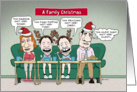 Funny Christmas Card: A Family Christmas card