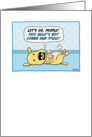 Funny Dog birthday card