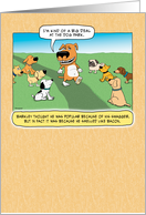 Funny Big Deal Dog Birthday Card