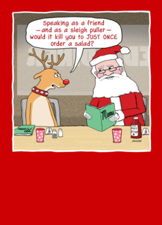 Funny Reindeer and...