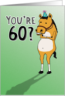 Funny 60th Birthday Card