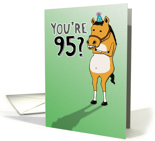 Funny 95th Birthday card (1298148)