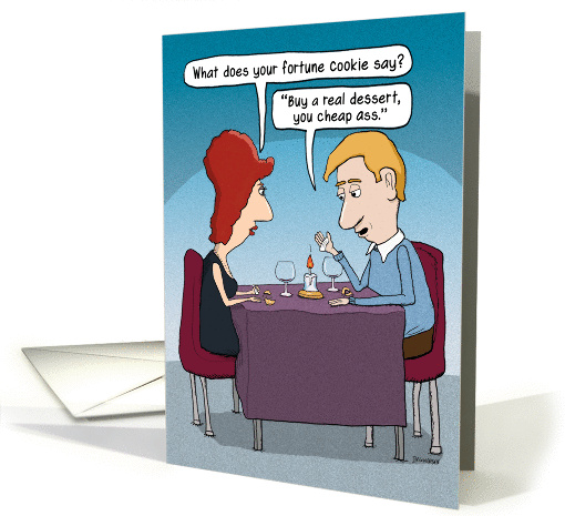 Funny Fortune Cookie Birthday card (1372724)