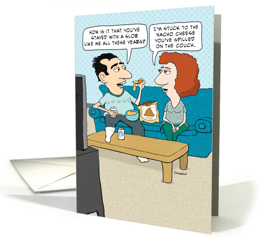 Funny Anniversary Stick With Me card (1372944)