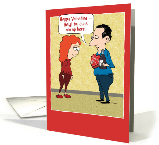 Funny Wine and Candy Valentine's Day card (1373820)