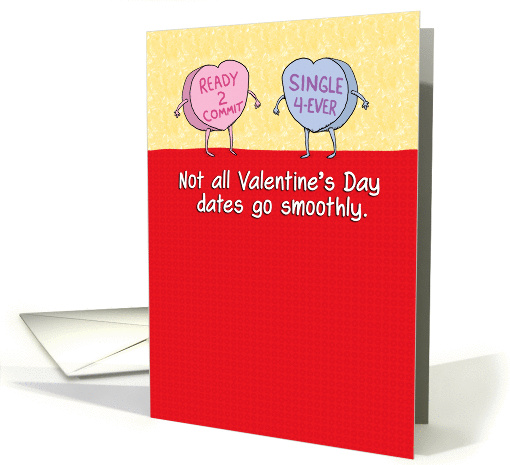 Funny Candy Hearts Valentine's Day card (1373832)