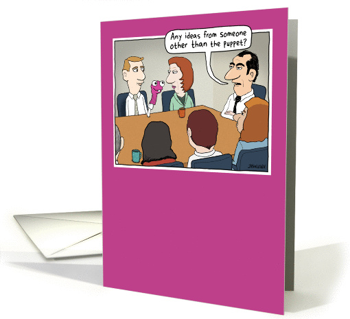 Funny Good Idea Boss's Day card (1374142)