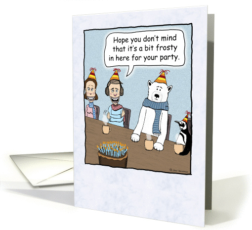 Birthday - chills card (196102)