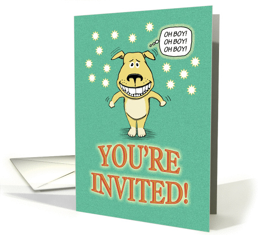 You're invited! card (196106)