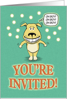 You’re invited! card