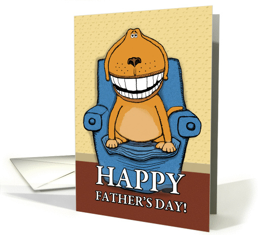 Father's Day - Favorite chair card (199842)