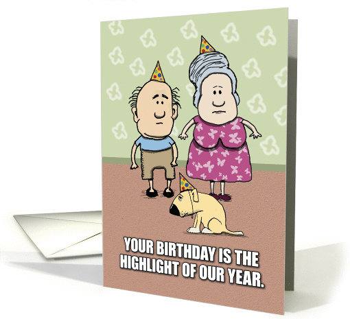 Happy Birthday - Party People card (206319)