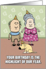 Happy Birthday - Party People card