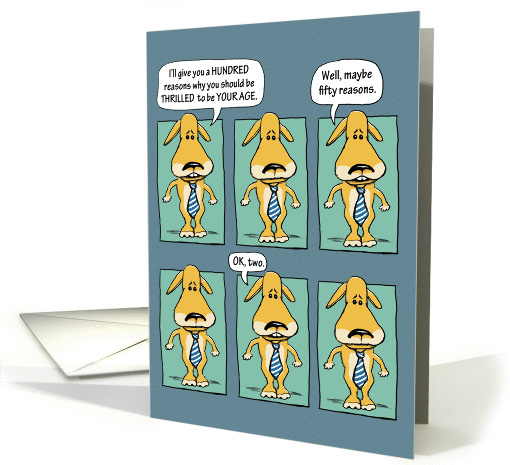 Birthday card - Hundred reasons card (240947)